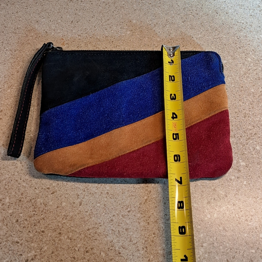 Patricia Nash Leather Suede Wristlet - Picture 4 of 9